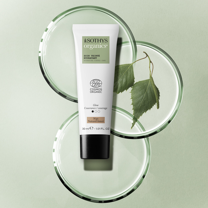 Увлажняющий крем Sothys Organics™ с легким тонирующим эффектом N30