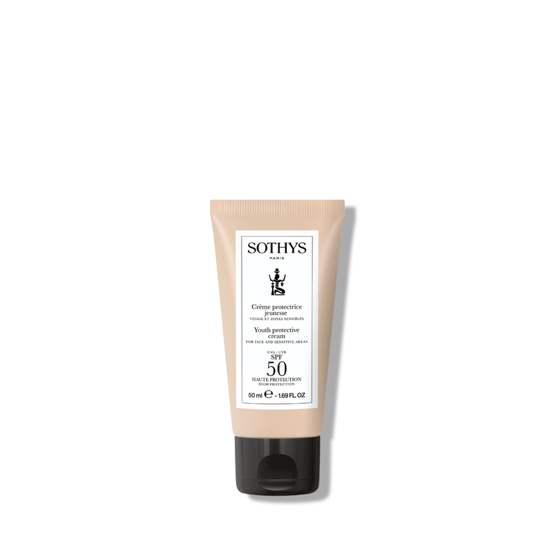Омолаживающий защитный крем SPF 50 для лица и чувствительных зон