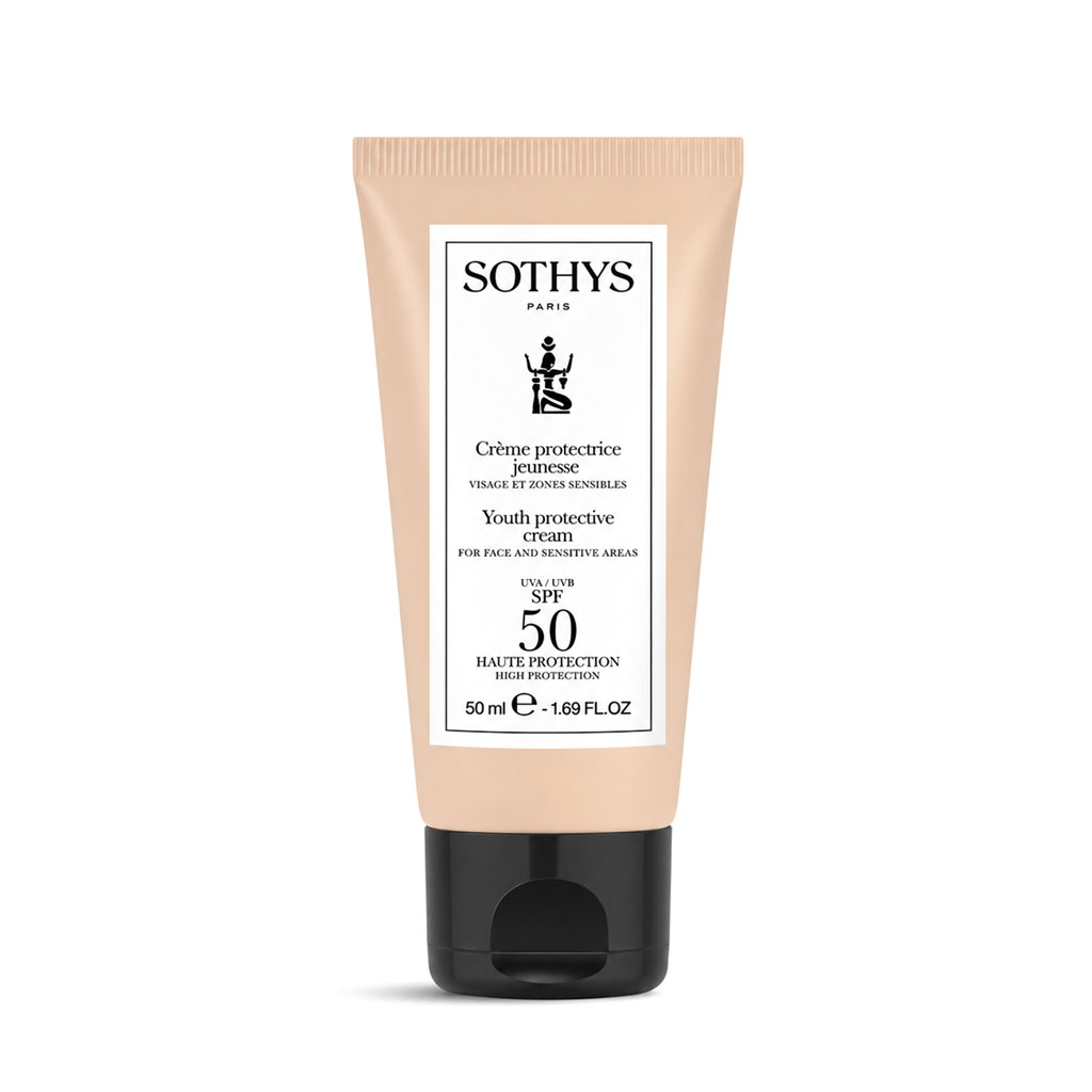 Омолаживающий защитный крем SPF 50 для лица и чувствительных зон