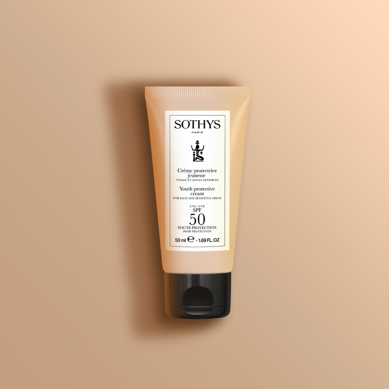 Омолаживающий защитный крем SPF 50 для лица и чувствительных зон